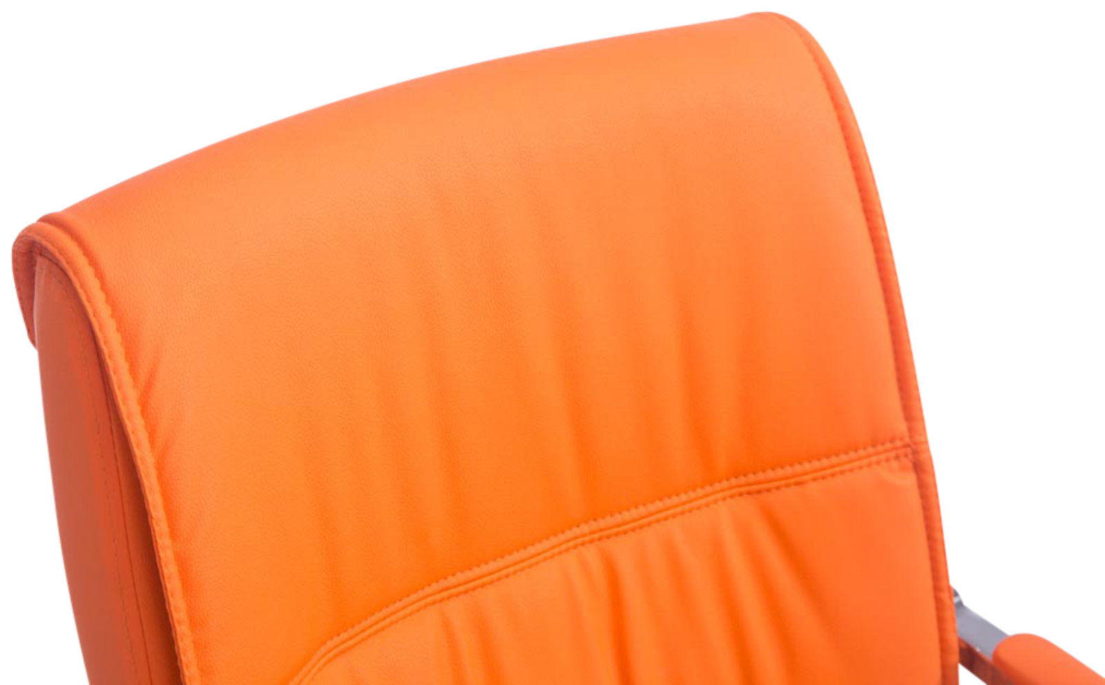 Set van 2 Eetkamerstoelen XXL Anubis Kunstleer oranje